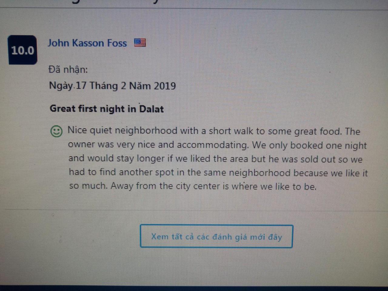Homstay An Nhien Dalat Eksteriør bilde